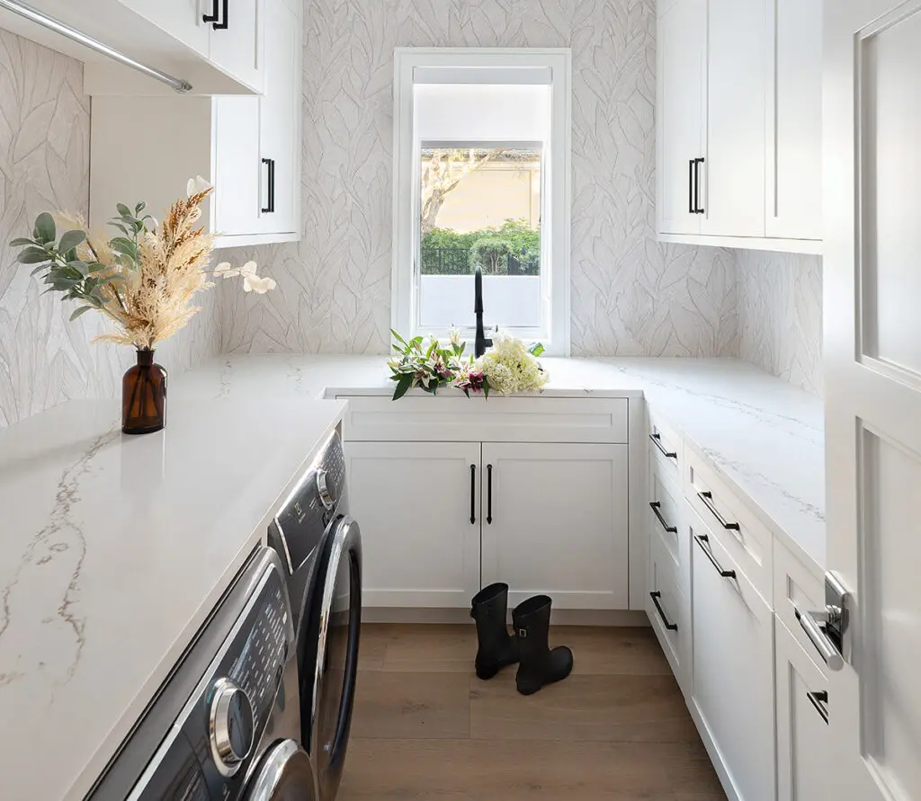 Custom luxury laundry cabinets