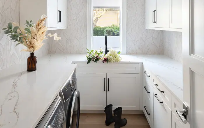 Custom luxury laundry cabinets