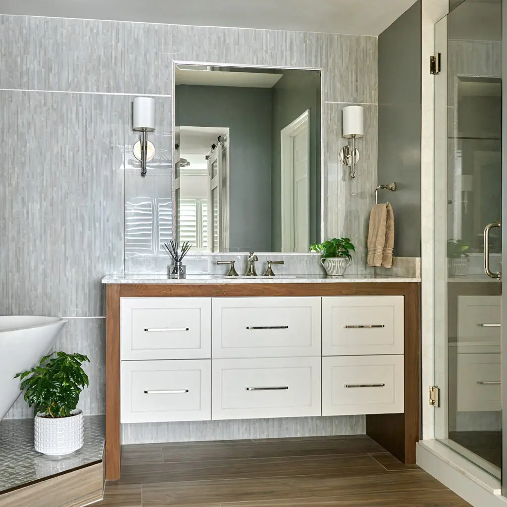 Custom bathroom vanity