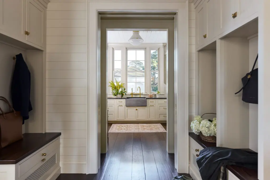 custom mudroom cabinets