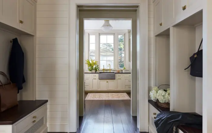 custom mudroom cabinets