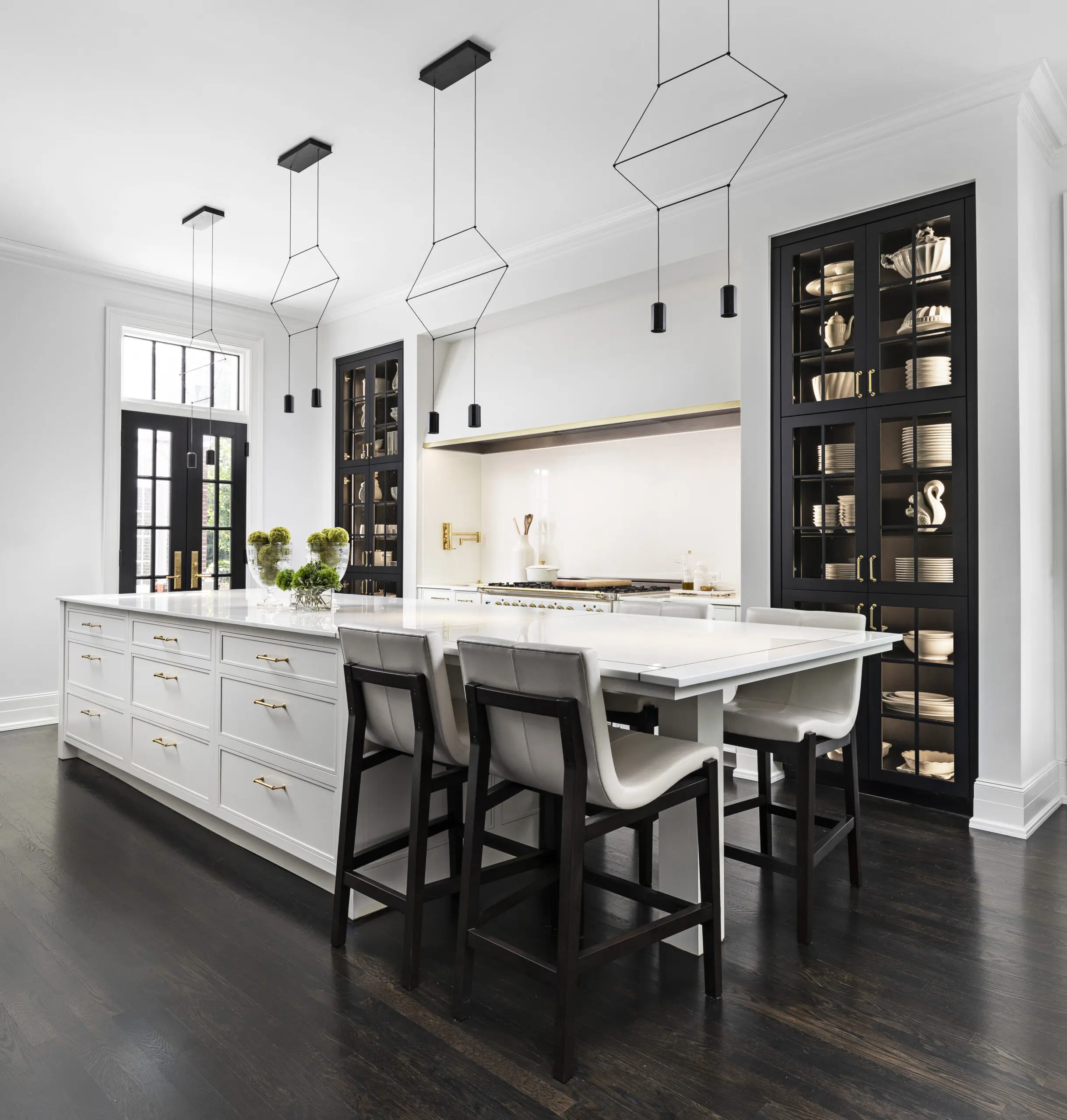 Kitchen cabinets