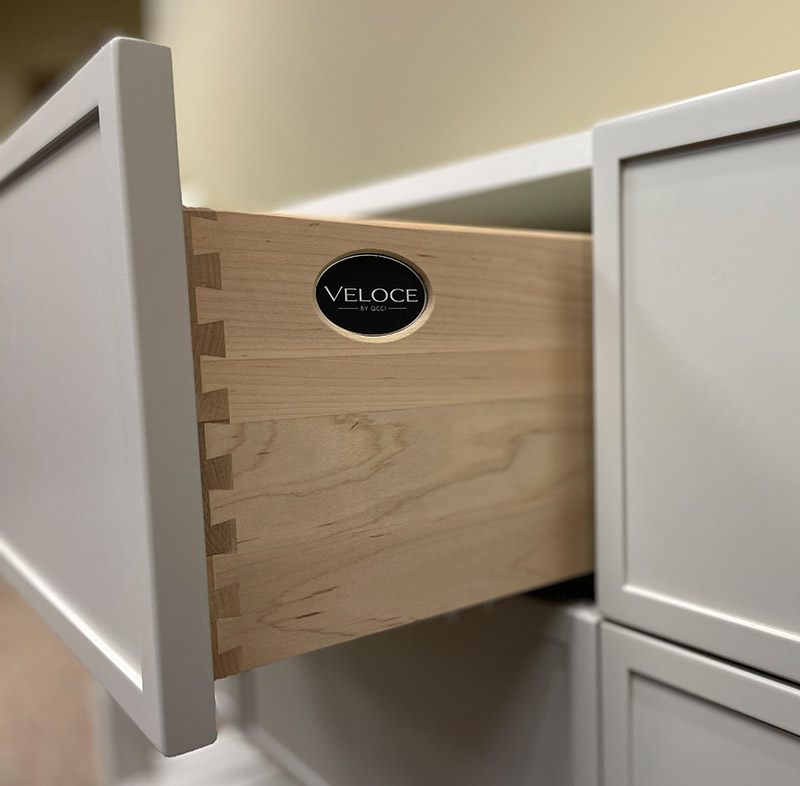 Veloce vanity drawer