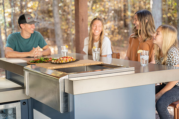 Entertain in your outdoor kitchen