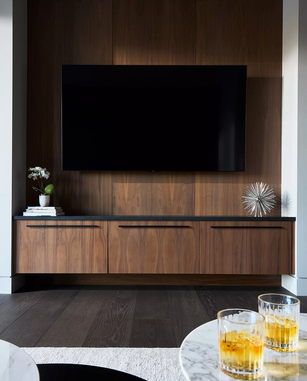 Custom built-in cabinets
