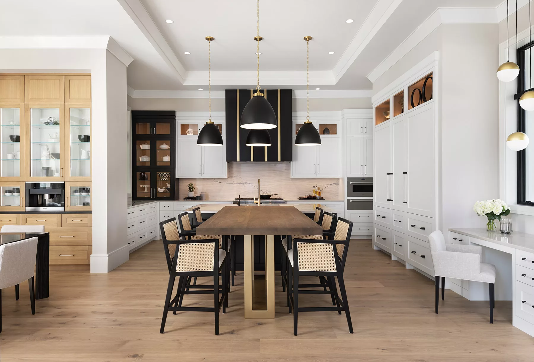 Custom inset cabinetry - Steeplechase collection