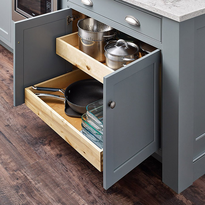 Custom inset cabinetry - Steeplechase collection