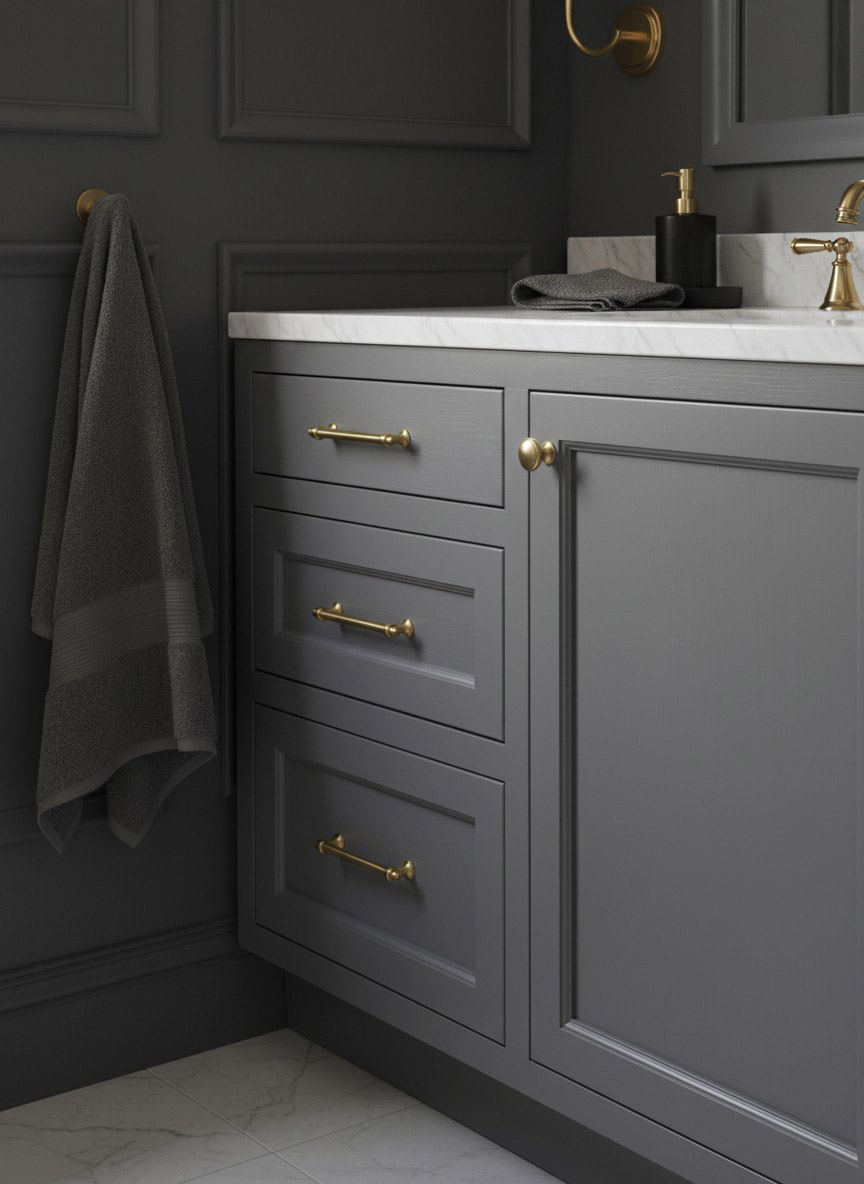 Veloce vanity closeup