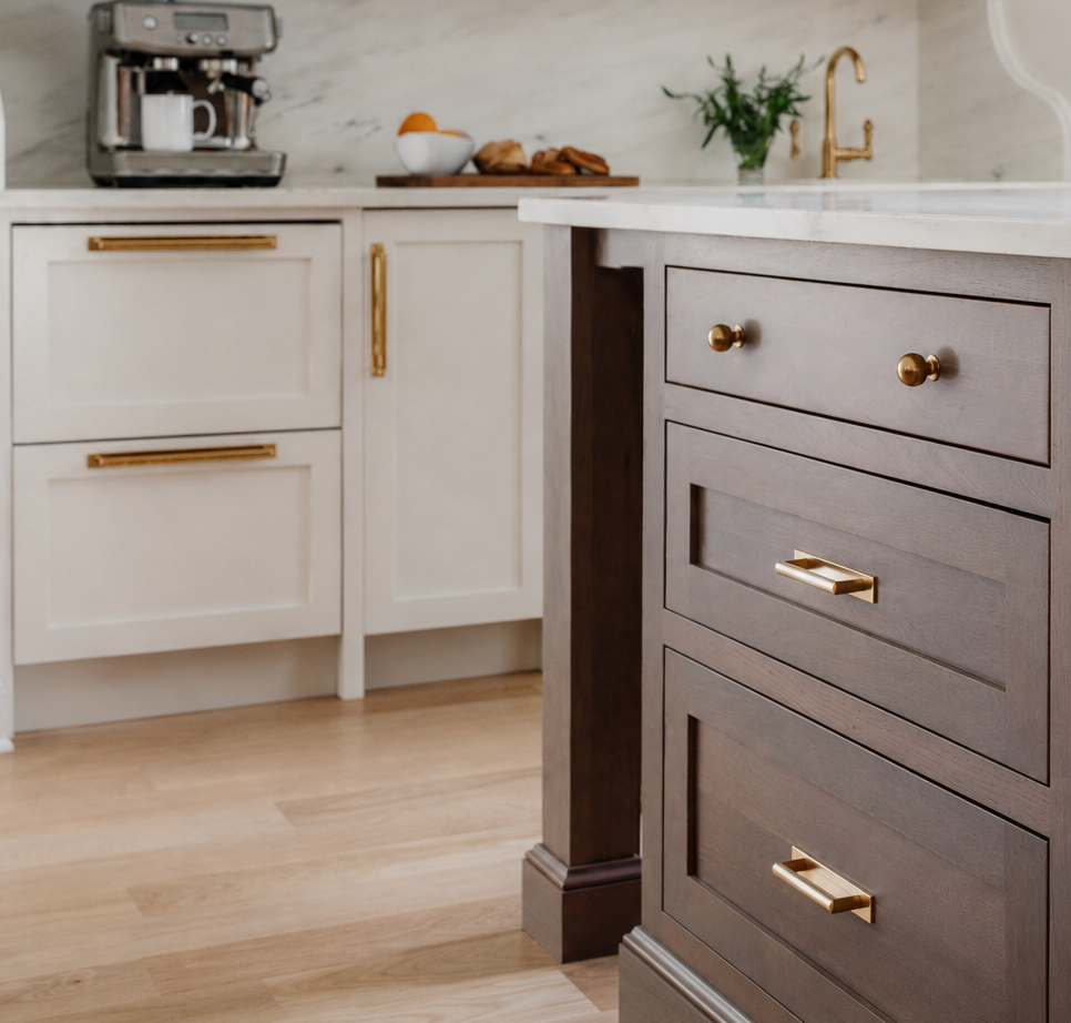 Custom inset cabinetry - Steeplechase collection