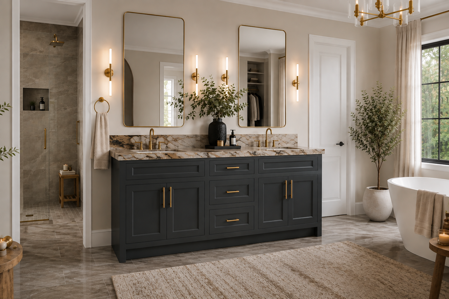Kitchen cabinets
