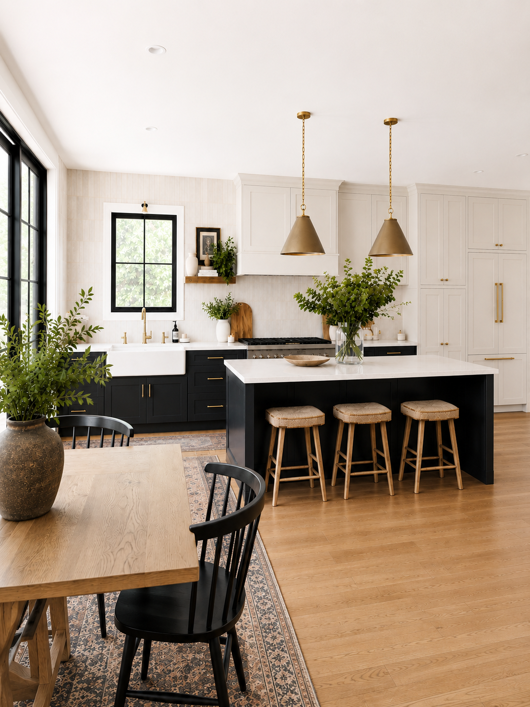 Kitchen cabinets